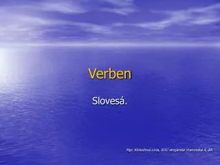 verben