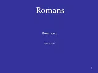 Romans