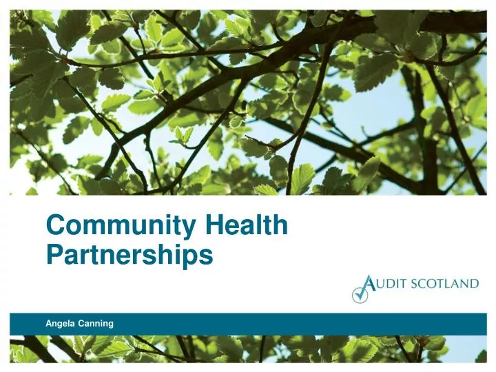 community health partnerships