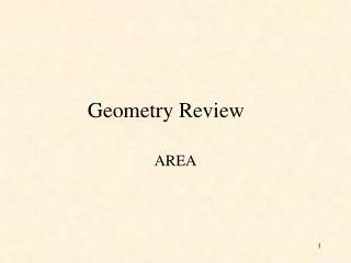 Geometry Review