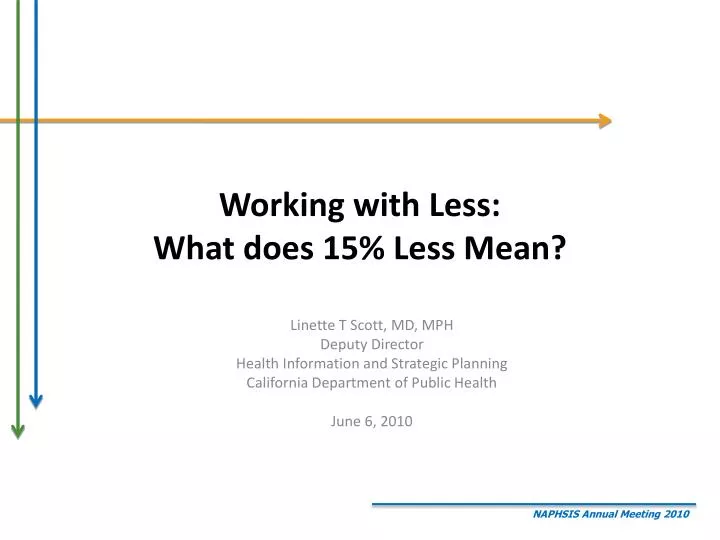 working with less what does 15 less mean