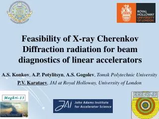 Feasibility of X-ray Cherenkov Diffraction radiation for beam diagnostics of linear accelerators