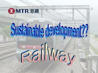 Sustainable development??