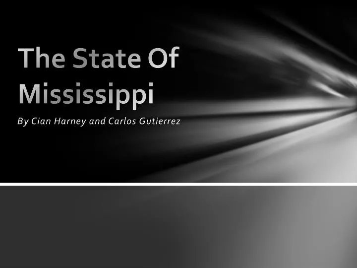 the state of mississippi
