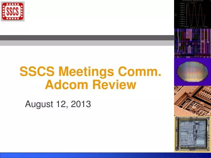 sscs meetings comm adcom review