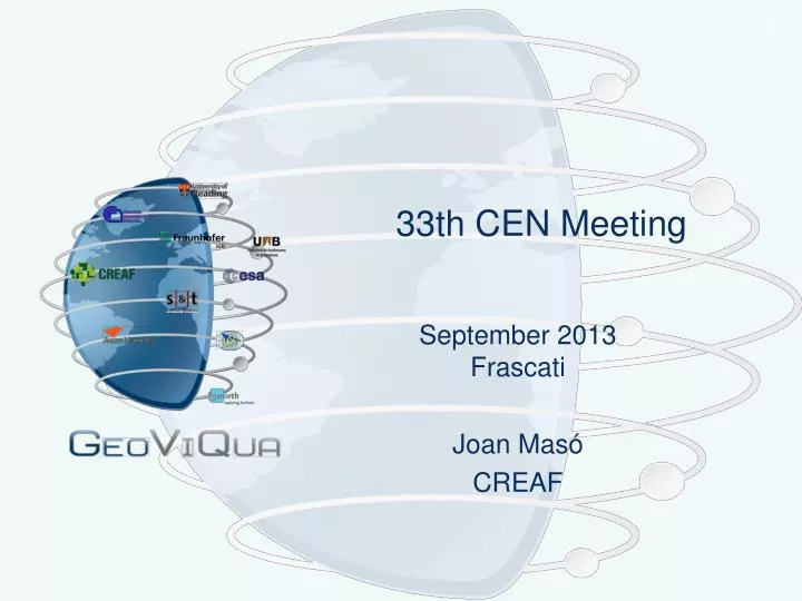 33th cen meeting