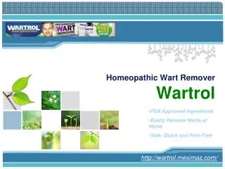 Buy Wartro and Remove Your Warts at Home Safely