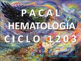 p a c a l hematolog a c i c l o 1 2 0 3