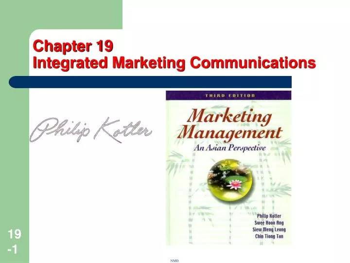 chapter 19 integrated marketing communications