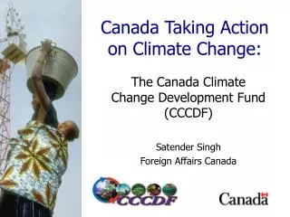 Canada Taking Action on Climate Change:
