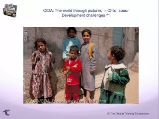 CIDA: The world through pictures – Child labour Development challenges # 1