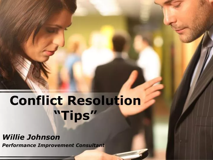 conflict resolution tips