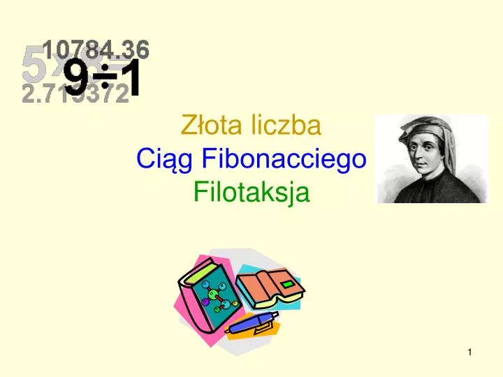 z ota liczba ci g fibonacciego filotaksja