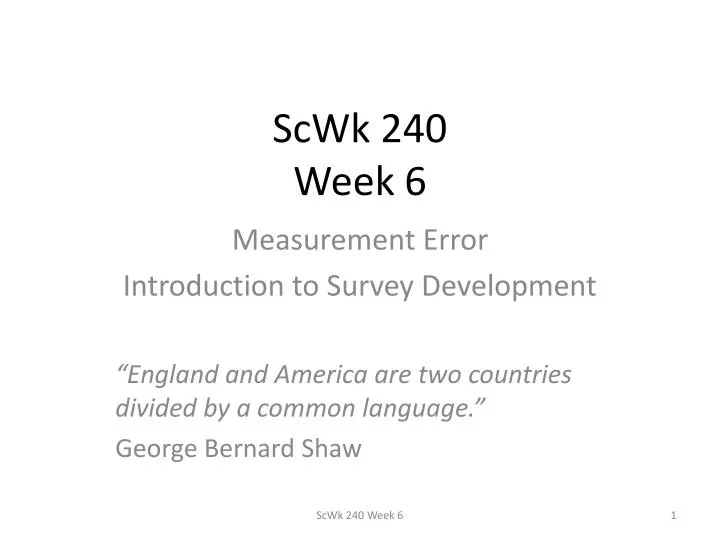 scwk 240 week 6