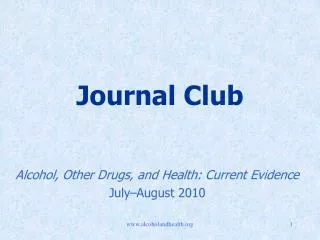 Journal Club