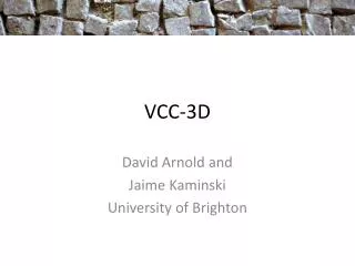 VCC-3D
