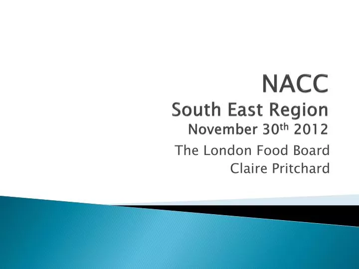 nacc south east region november 30 th 2012