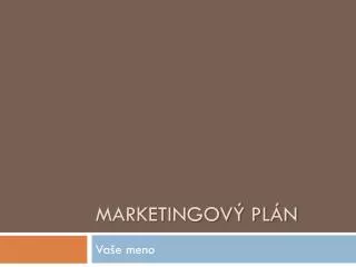 marketingov pl n