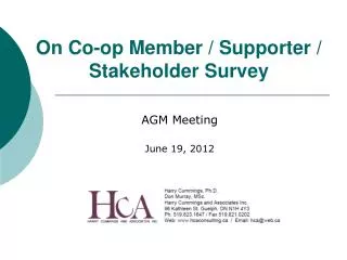 AGM Meeting June 19, 2012
