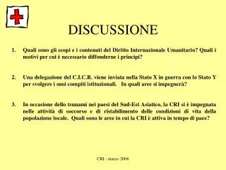 discussione