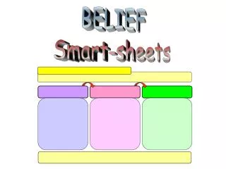 BELIEF Smart-sheets