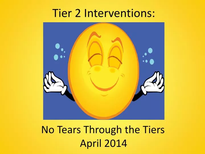 tier 2 interventions