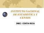 INSTITUTO NACIONAL DE ESTADISTICA Y CENSOS - slide 1