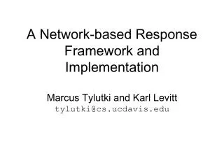 Properties of Current Response Systems