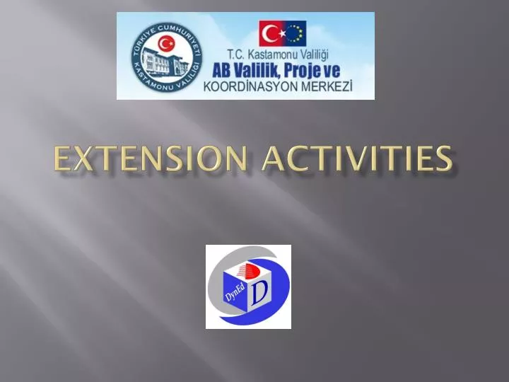 extension activities