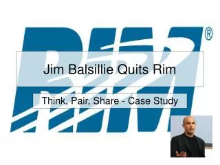 Jim Balsillie Quits Rim