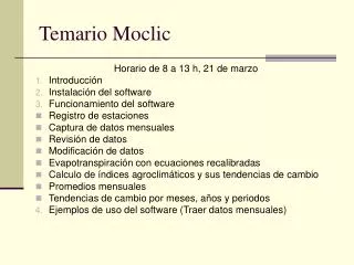 temario moclic