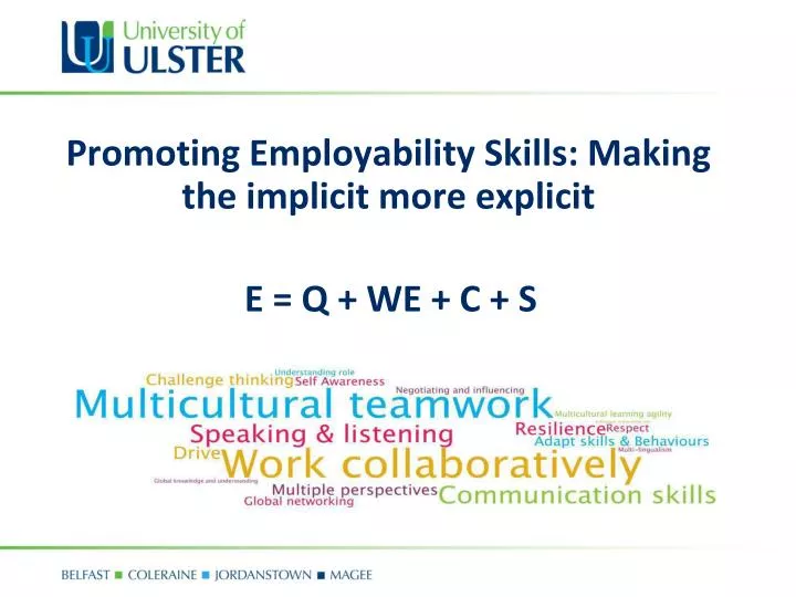 promoting employability skills making the implicit more explicit