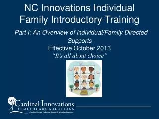 What is Individual and Family Directed Supports?