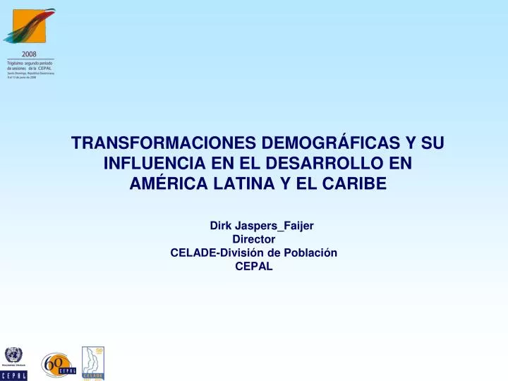 transformaciones demogr ficas y su influencia en el desarrollo en am rica latina y el caribe