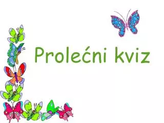 prole ni kviz