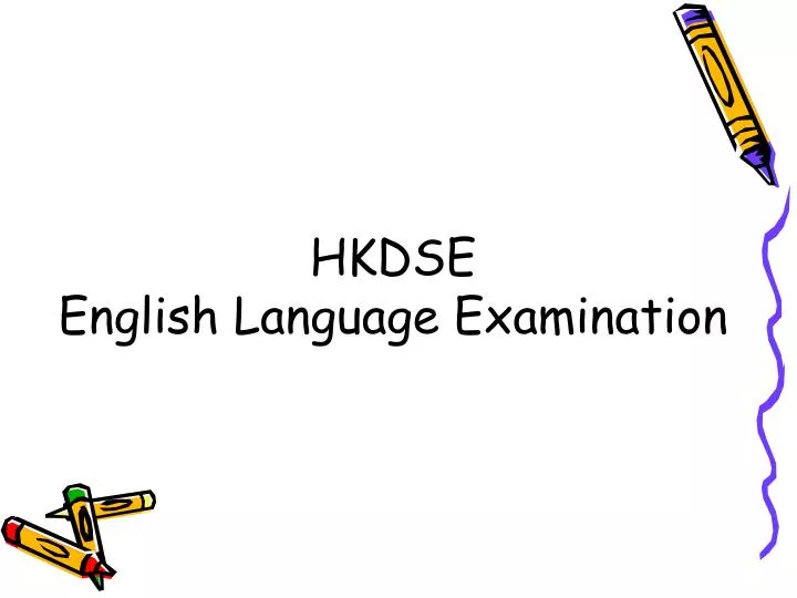 hkdse english language examination