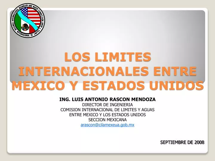los limites internacionales entre mexico y estados unidos