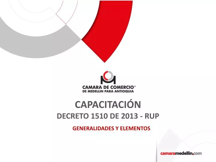 capacitaci n decreto 1510 de 2013 rup