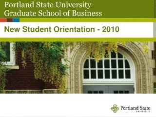 New Student Orientation - 2010