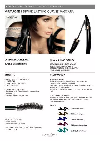 VIRTUOSE I DIVINE LASTING CURVES MASCARA