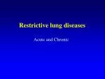Restrictive lung diseases - slide 1
