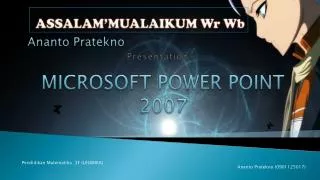 microsoft power point 2007