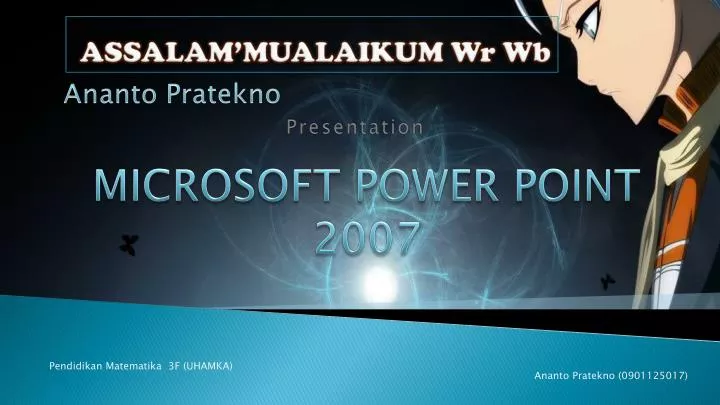 microsoft power point 2007