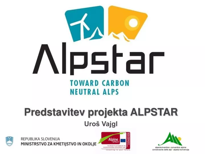 predstavitev projekta alpstar uro vajgl