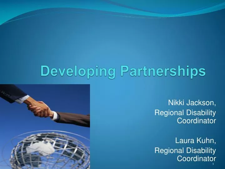 developing partnerships