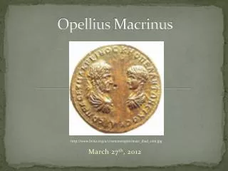 Opellius Macrinus