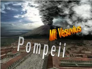 Mt Vesuvius