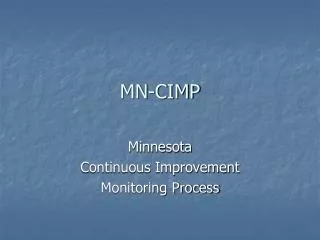 MN-CIMP