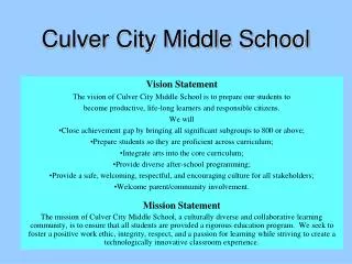 Culver City Middle School