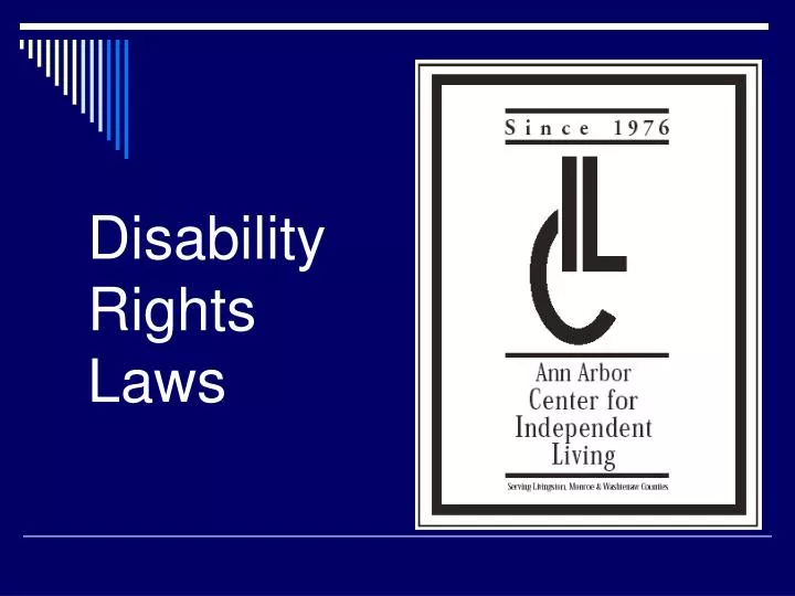 disability rights laws